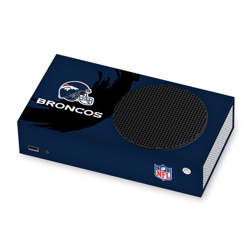 NFL Denver Broncos Sweep Stroke Vinyl Sticker Skin Decal Cover for Microsoft Xbox Series S Console