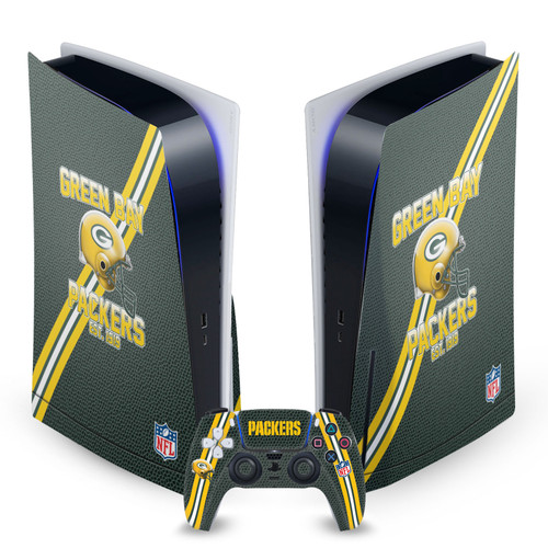 NFL Team 1 Green Bay Packers Vinyl Sticker Skin Decal Cover for Sony PS5 Disc Edition Bundle