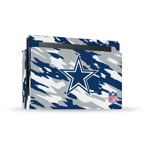 NFL Dallas Cowboys Camou Vinyl Sticker Skin Decal Cover for Nintendo Switch Console & Dock