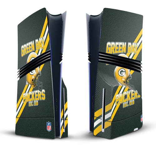 NFL Team 1 Green Bay Packers Vinyl Sticker Skin Decal Cover for Sony PS5 Pro Disc Edition Bundle