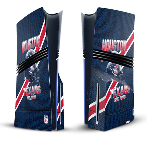 NFL Team 1 Houston Texans Vinyl Sticker Skin Decal Cover for Sony PS5 Pro Disc Edition Bundle