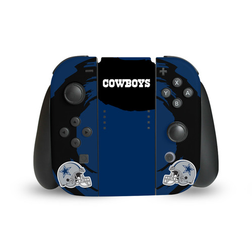 NFL Dallas Cowboys Sweep Stroke Vinyl Sticker Skin Decal Cover for Nintendo Switch Joy Controller