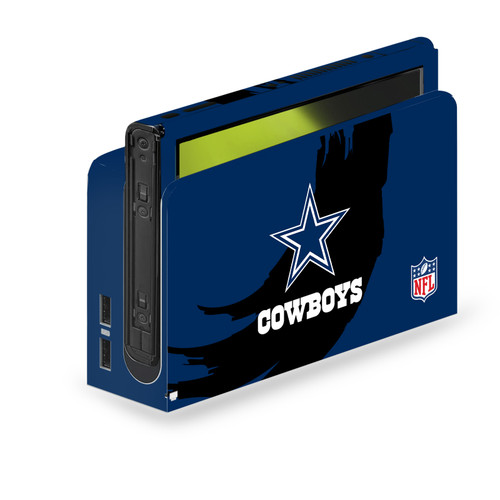 NFL Dallas Cowboys Sweep Stroke Vinyl Sticker Skin Decal Cover for Nintendo Switch OLED Bundle