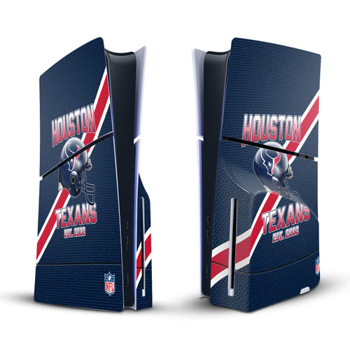 NFL Team 1 Houston Texans Vinyl Sticker Skin Decal Cover for Sony PS5 Slim Disc Edition Console