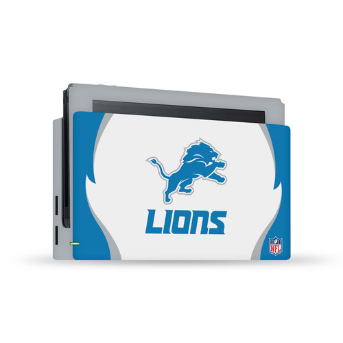 NFL Detroit Lions Side Details Vinyl Sticker Skin Decal Cover for Nintendo Switch Console & Dock