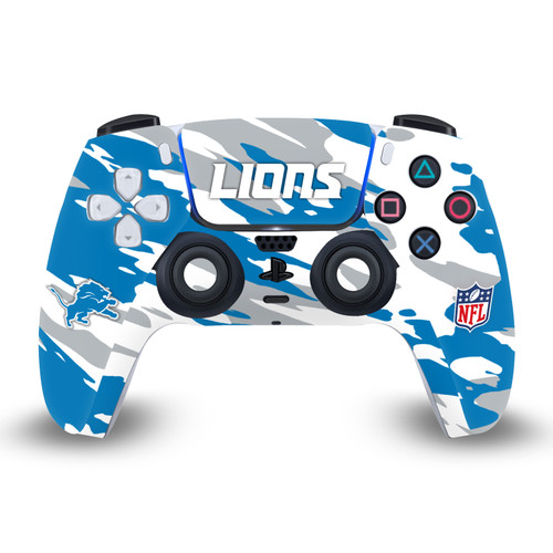 NFL Detroit Lions Camou Vinyl Sticker Skin Decal Cover for Sony PS5 Sony DualSense Controller