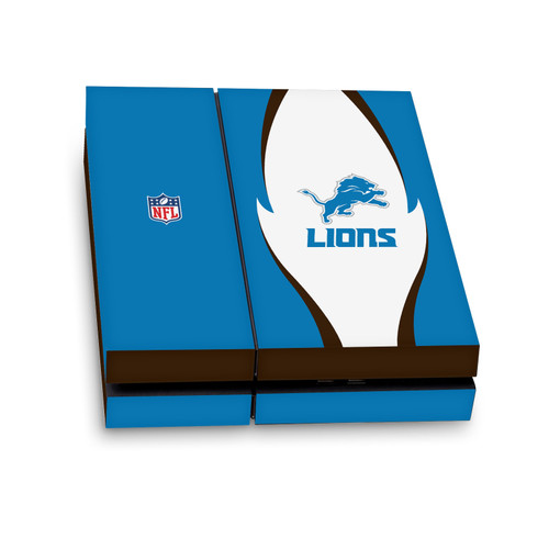NFL Detroit Lions Side Details Vinyl Sticker Skin Decal Cover for Sony PS4 Console