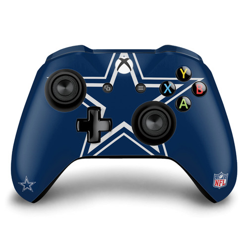 NFL Dallas Cowboys Oversize Vinyl Sticker Skin Decal Cover for Microsoft Xbox One S / X Controller
