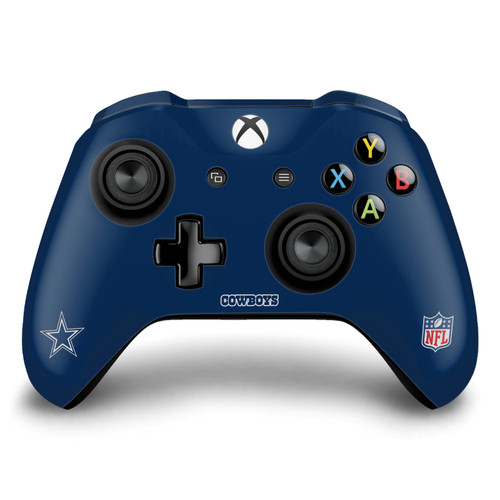 NFL Dallas Cowboys Plain Vinyl Sticker Skin Decal Cover for Microsoft Xbox One S / X Controller