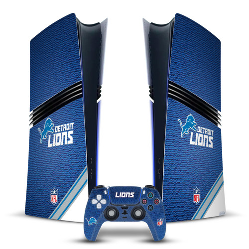 NFL Detroit Lions Logo Art Vinyl Sticker Skin Decal Cover for Sony PS5 Pro Digital Edition Bundle