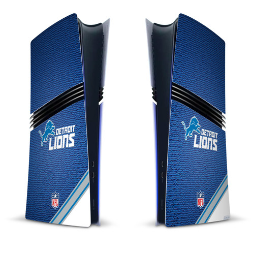 NFL Detroit Lions Logo Art Vinyl Sticker Skin Decal Cover for Sony PS5 Pro Digital Edition Console