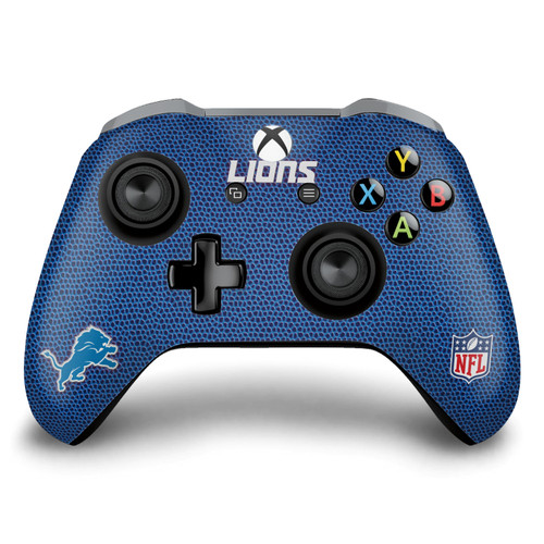NFL Detroit Lions Logo Art Vinyl Sticker Skin Decal Cover for Microsoft Xbox One S / X Controller