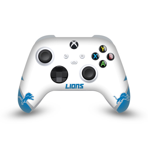 NFL Detroit Lions Side Details Vinyl Sticker Skin Decal Cover for Microsoft Xbox Series X / Series S Controller