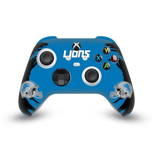 NFL Detroit Lions Sweep Stroke Vinyl Sticker Skin Decal Cover for Microsoft Xbox Series X / Series S Controller