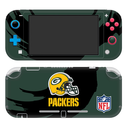 NFL Green Bay Packers Sweep Stroke Vinyl Sticker Skin Decal Cover for Nintendo Switch Lite