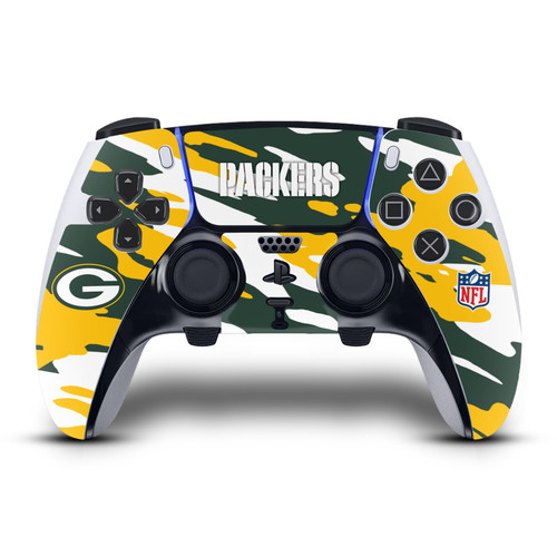 NFL Green Bay Packers Camou Vinyl Sticker Skin Decal Cover for Sony PS5 DualSense Edge Controller