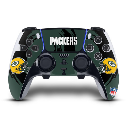 NFL Green Bay Packers Sweep Stroke Vinyl Sticker Skin Decal Cover for Sony PS5 DualSense Edge Controller