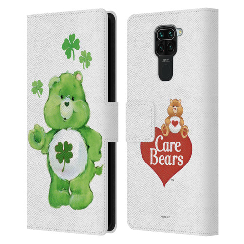 Care Bears Classic Good Luck Leather Book Wallet Case Cover For Xiaomi Redmi Note 9 / Redmi 10X 4G