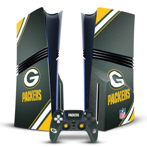 NFL Green Bay Packers Logo Art Vinyl Sticker Skin Decal Cover for Sony PS5 Pro Disc Edition Bundle