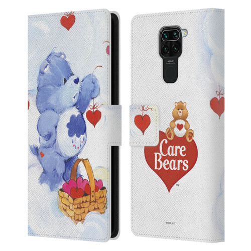 Care Bears Classic Grumpy Leather Book Wallet Case Cover For Xiaomi Redmi Note 9 / Redmi 10X 4G