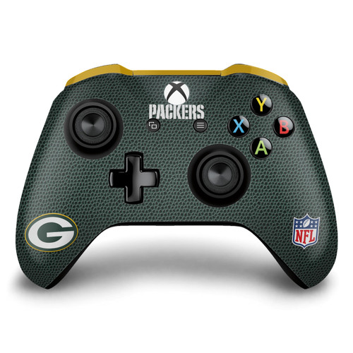 NFL Green Bay Packers Logo Art Vinyl Sticker Skin Decal Cover for Microsoft Xbox One S / X Controller