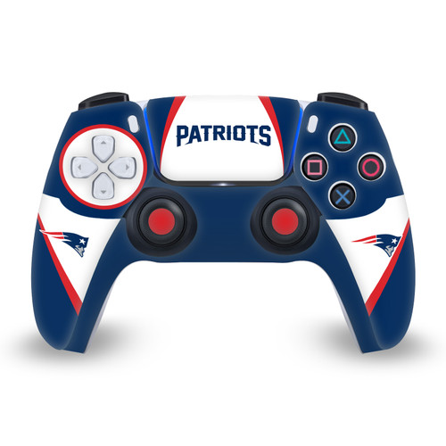 NFL New England Patriots Side Details Vinyl Sticker Skin Decal Cover for Sony PS5 Sony DualSense Controller