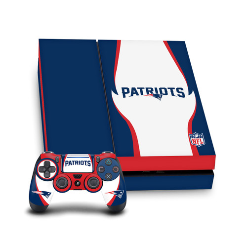 NFL New England Patriots Side Details Vinyl Sticker Skin Decal Cover for Sony PS4 Console & Controller