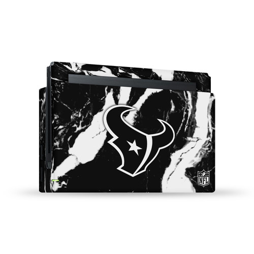 NFL Houston Texans Marble Vinyl Sticker Skin Decal Cover for Nintendo Switch Console & Dock