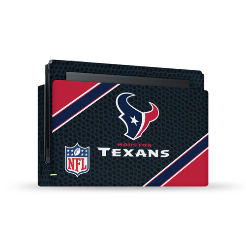 NFL Houston Texans Logo Art Vinyl Sticker Skin Decal Cover for Nintendo Switch Console & Dock