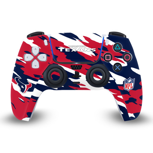 NFL Houston Texans Camou Vinyl Sticker Skin Decal Cover for Sony PS5 Sony DualSense Controller
