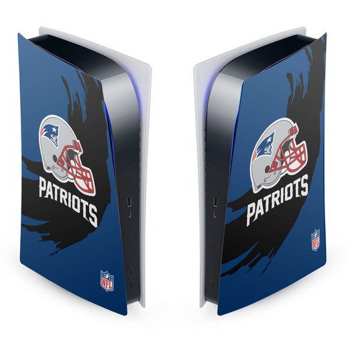 NFL New England Patriots Sweep Stroke Vinyl Sticker Skin Decal Cover for Sony PS5 Digital Edition Console