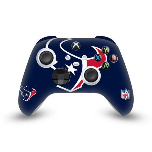 NFL Houston Texans Oversize Vinyl Sticker Skin Decal Cover for Microsoft Xbox Series X / Series S Controller