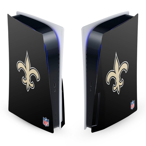 NFL New Orleans Saints Plain Vinyl Sticker Skin Decal Cover for Sony PS5 Disc Edition Console