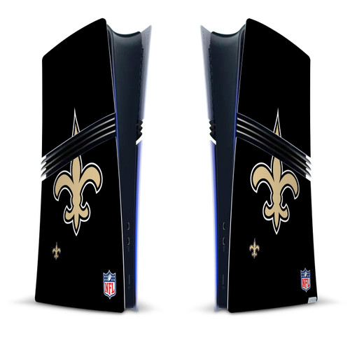 NFL New Orleans Saints Oversize Vinyl Sticker Skin Decal Cover for Sony PS5 Pro Digital Edition Console