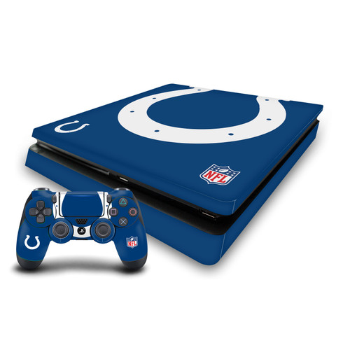 NFL Indianapolis Colts Oversize Vinyl Sticker Skin Decal Cover for Sony PS4 Slim Console & Controller