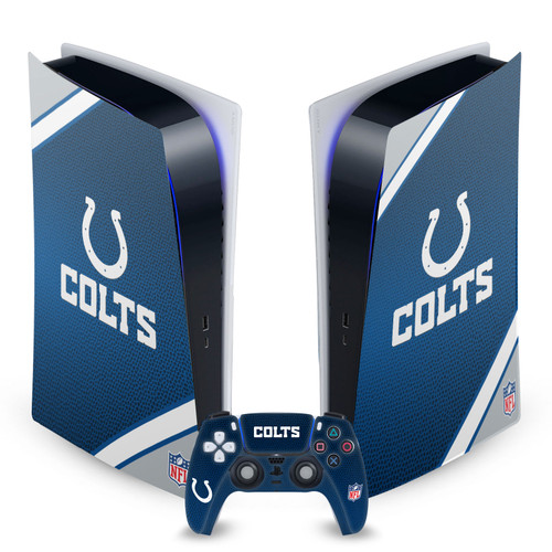 NFL Indianapolis Colts Logo Art Vinyl Sticker Skin Decal Cover for Sony PS5 Digital Edition Bundle