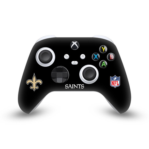 NFL New Orleans Saints Plain Vinyl Sticker Skin Decal Cover for Microsoft Xbox Series X / Series S Controller