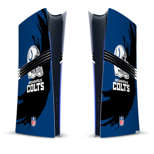 NFL Indianapolis Colts Sweep Stroke Vinyl Sticker Skin Decal Cover for Sony PS5 Pro Digital Edition Console