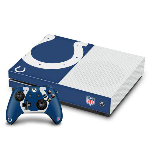 NFL Indianapolis Colts Oversize Vinyl Sticker Skin Decal Cover for Microsoft One S Console & Controller