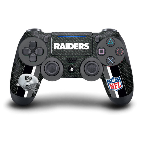 NFL Team 2 Las Vegas Raiders Vinyl Sticker Skin Decal Cover for Sony DualShock 4 Controller