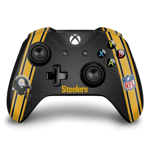 NFL Team 2 Pittsburgh Steelers Vinyl Sticker Skin Decal Cover for Microsoft Xbox One S / X Controller