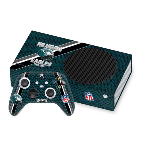 NFL Team 2 Philadelphia Eagles Vinyl Sticker Skin Decal Cover for Microsoft Series S Console & Controller