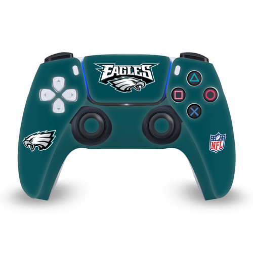 NFL Philadelphia Eagles Plain Vinyl Sticker Skin Decal Cover for Sony PS5 Sony DualSense Controller