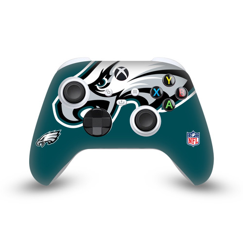 NFL Philadelphia Eagles Oversize Vinyl Sticker Skin Decal Cover for Microsoft Xbox Series X / Series S Controller