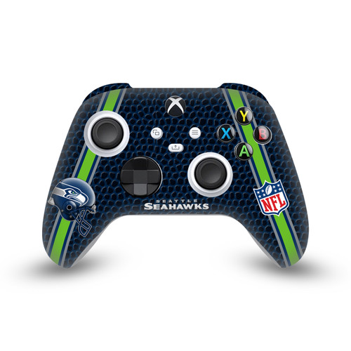 NFL Team 2 Seattle Seahawks Vinyl Sticker Skin Decal Cover for Microsoft Xbox Series X / Series S Controller