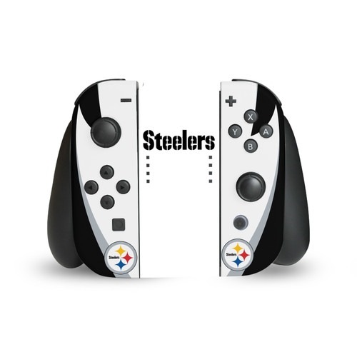 NFL Pittsburgh Steelers Side Details Vinyl Sticker Skin Decal Cover for Nintendo Switch Joy Controller