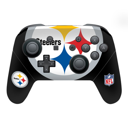 NFL Pittsburgh Steelers Oversize Vinyl Sticker Skin Decal Cover for Nintendo Switch Pro Controller