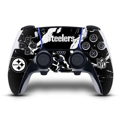 NFL Pittsburgh Steelers Marble Vinyl Sticker Skin Decal Cover for Sony PS5 DualSense Edge Controller