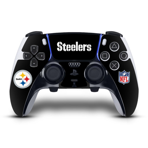 NFL Pittsburgh Steelers Plain Vinyl Sticker Skin Decal Cover for Sony PS5 DualSense Edge Controller