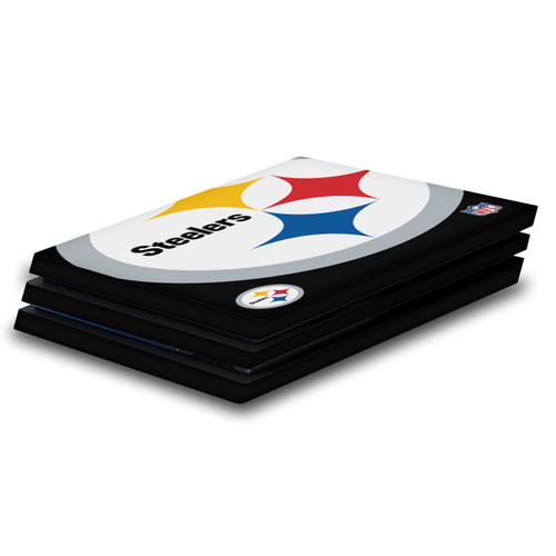 NFL Pittsburgh Steelers Oversize Vinyl Sticker Skin Decal Cover for Sony PS4 Pro Console